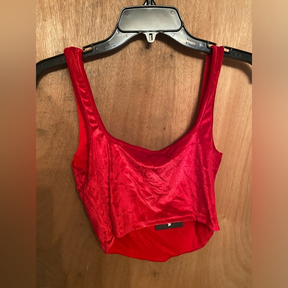 Fashionnova Valentine’s Day Wine and Dine velvet Corset Top - NWT - Picture 11 of 12